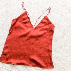 Scalloped Neck Tank